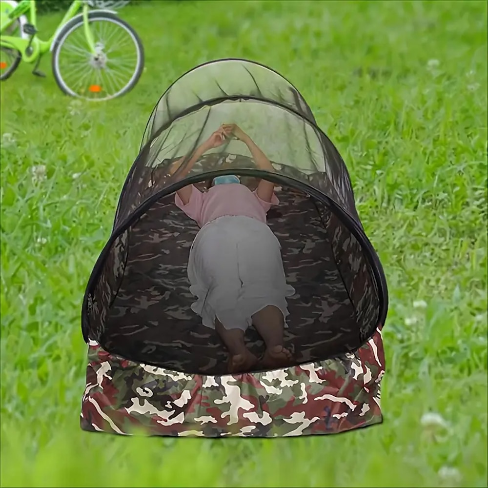 1pc Outdoor Camping Moskitonetz klassische Camouflage Insektenschutz Campingzelt ideal zum Grillen Lightinthebox