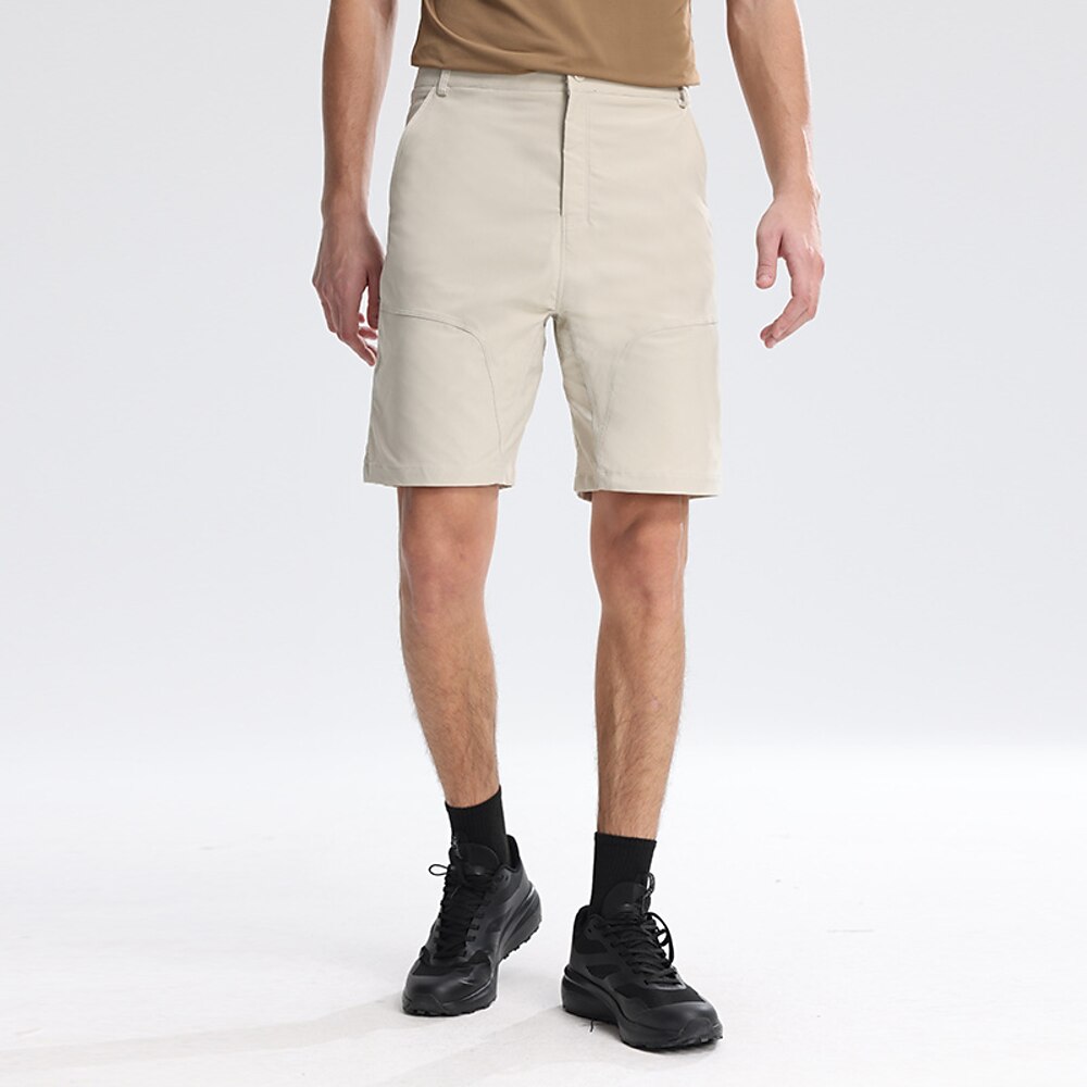 Herren Schicke Shorts Burmuda Shorts Arbeitsshorts Tasche Einfach Komfort Atmungsaktiv Knielang Outdoor Geschäft Mode Lässig Schwarz Hellgrün Lightinthebox