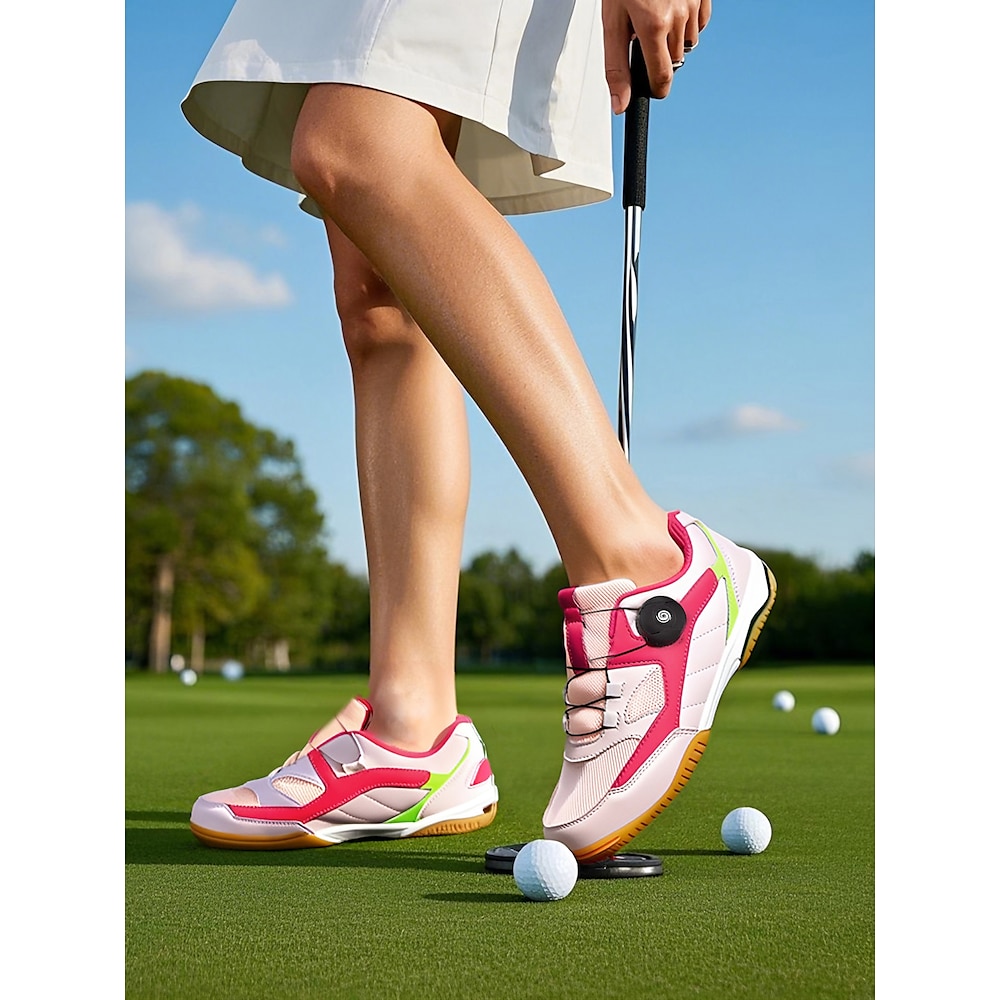 Bunte Quick-Lock-Golfschuhe für Damen - bequem und rutschfest, perfekt für stilbewusste Golferinnen Lightinthebox