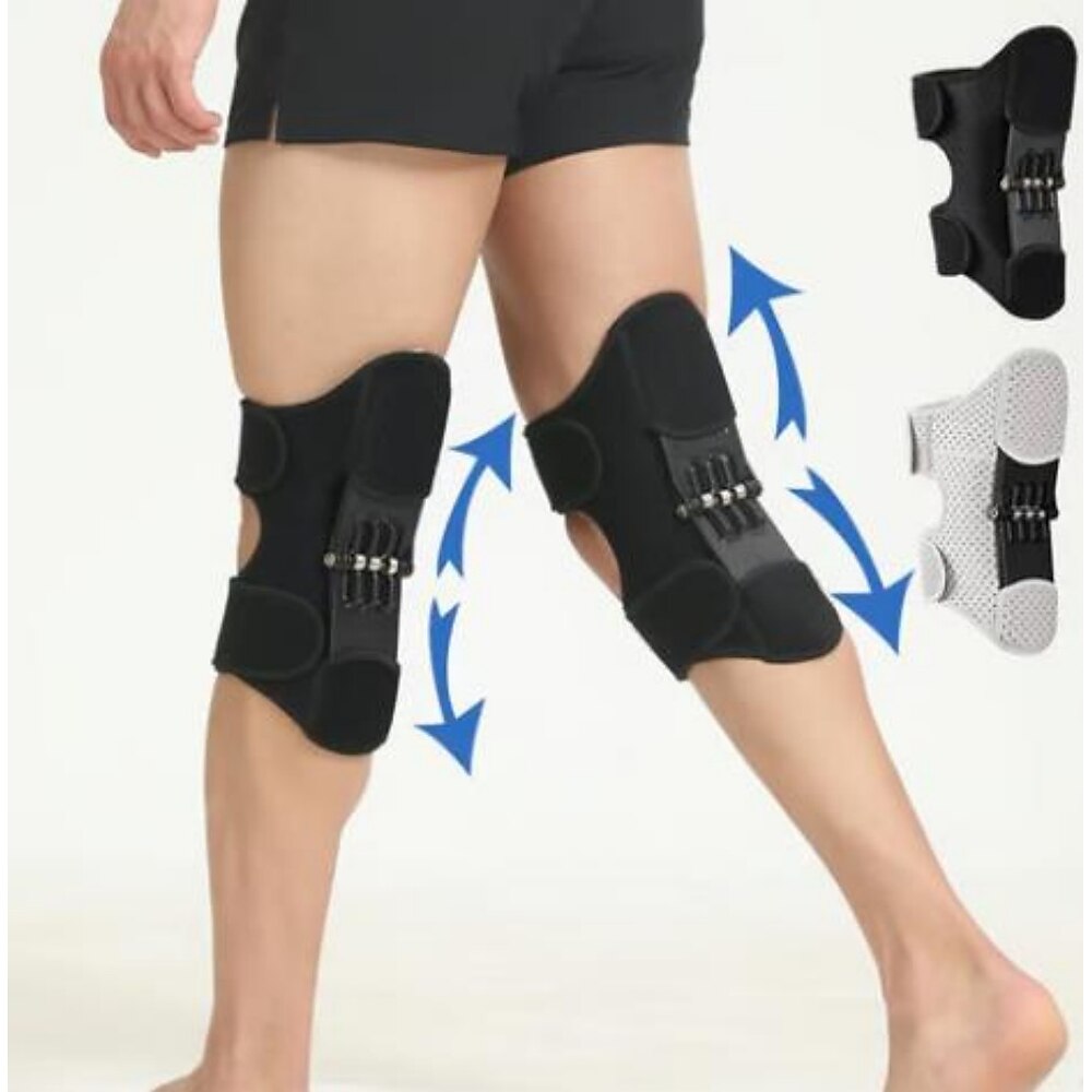 Sport Starke Unterstützung Knieschützer, Kniebooster zum Gehen, Gelenkstütze für ältere Menschen, Kniebandage für Sport, Wandern, Klettern, Schmerzlinderung Lightinthebox