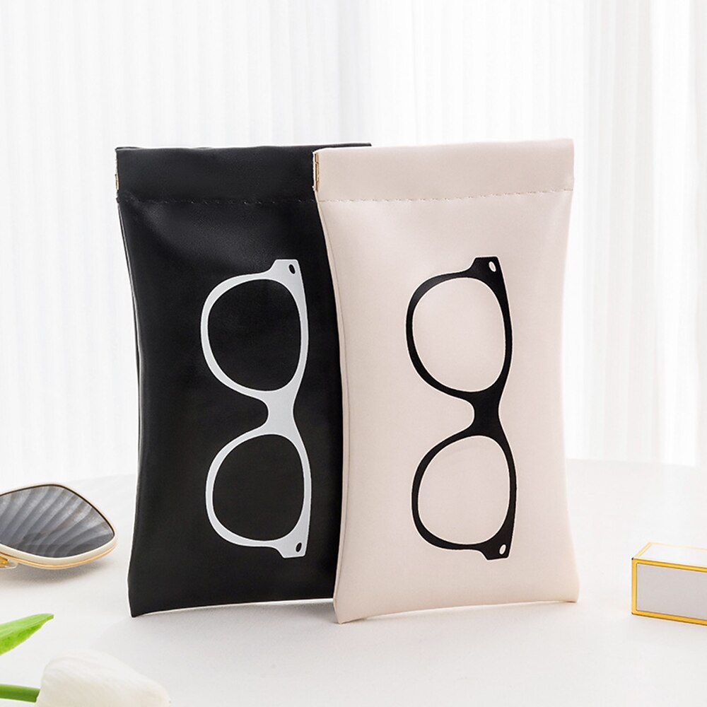 Aufbewahrungstasche für Sonnenbrillen, Reise-Make-up-Tasche mit automatischem Verschluss, tragbares PU-Etui für Brillen, Lippenstift Sonstige Lagerung Lightinthebox
