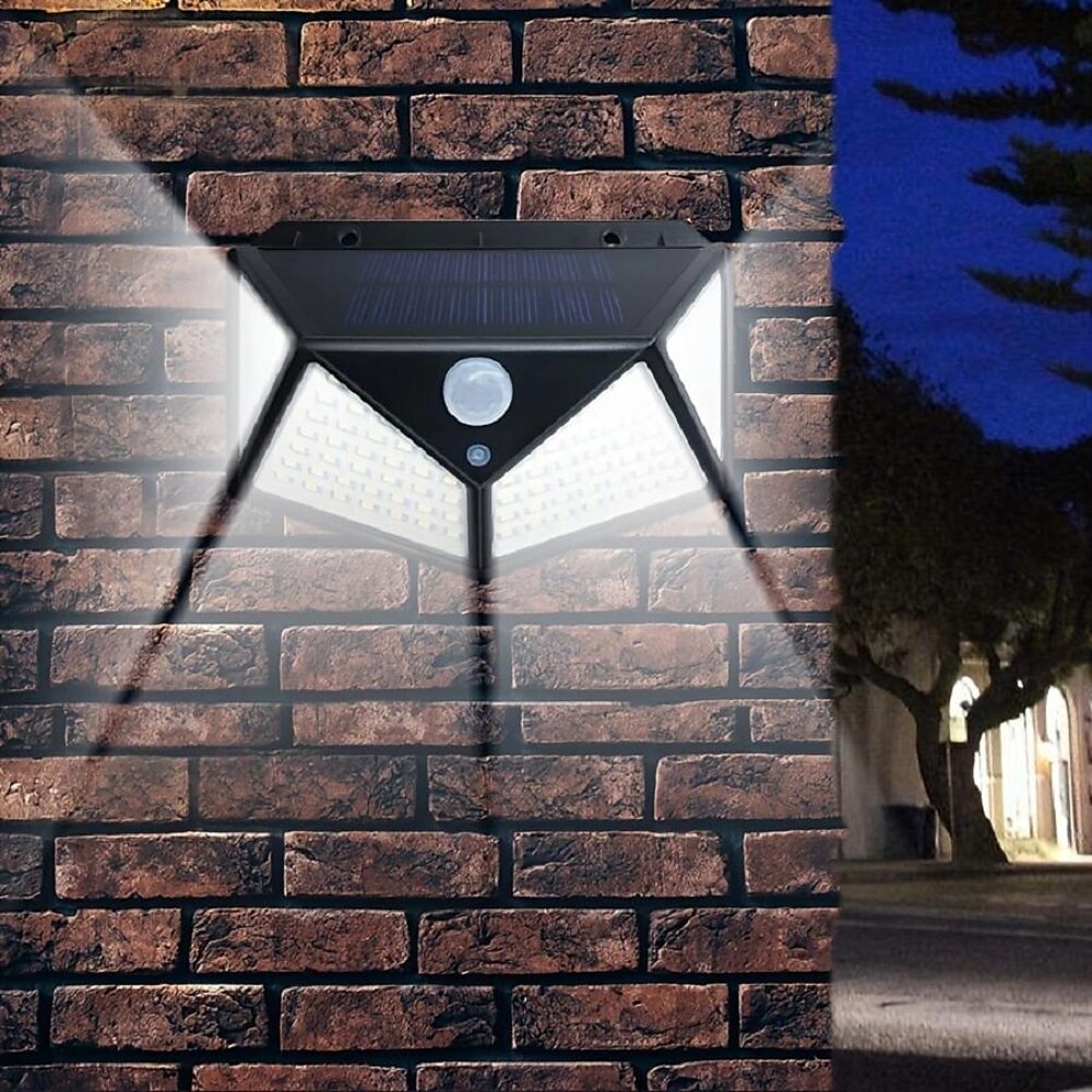 LED-Außenwandleuchten tragbare Solarenergie geeignet für Indoor- und Outdoor-Camping starke Beleuchtung 100led Solarlicht Lightinthebox