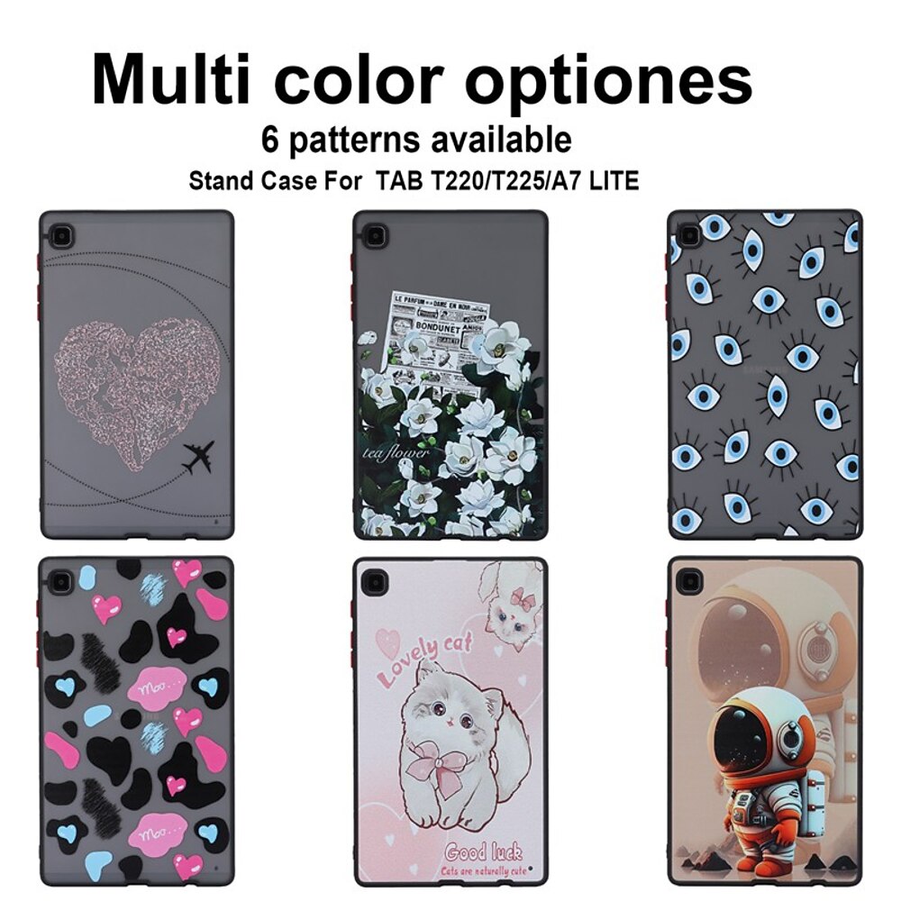 Tablette Hüllenabdeckung Für Samsung Galaxy Tab A9 8.7 S9 11 inch S8 Plus 12.4'' S8 11'' S7 Plus 12.4 S7 11'' S6 Lite 10,4 A8 10.5'' A7 Lite 8.7'' A7 10,4'' Vollschutz Stoßfest Grafik TPU PC Lightinthebox