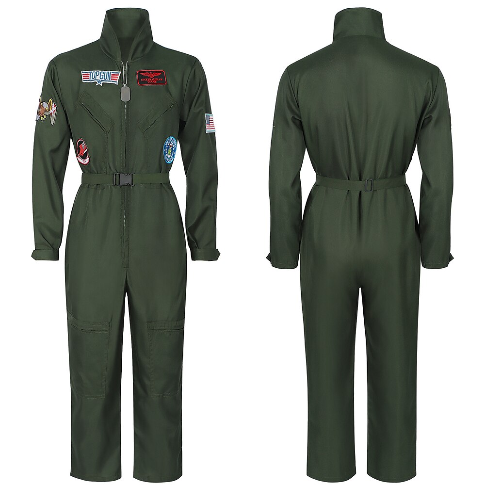 Top Gun Peter Cosplay Kostüm Outfits Film / Fernsehen Thema Kostüme Film Cosplay for Herren Erwachsene Maskerade Maskerade Party Abend Lightinthebox