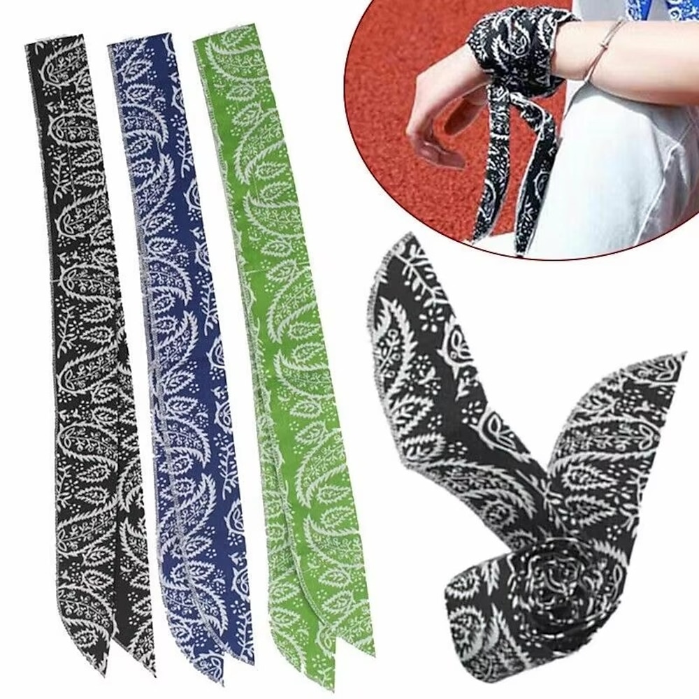 Kühlendes Eishandtuch für den Sommer, Eiskühlhandtuch, cooler Schal, bedrucktes Handtuch, kühlendes Handtuch für den Außenbereich, Sporthandtuch Lightinthebox