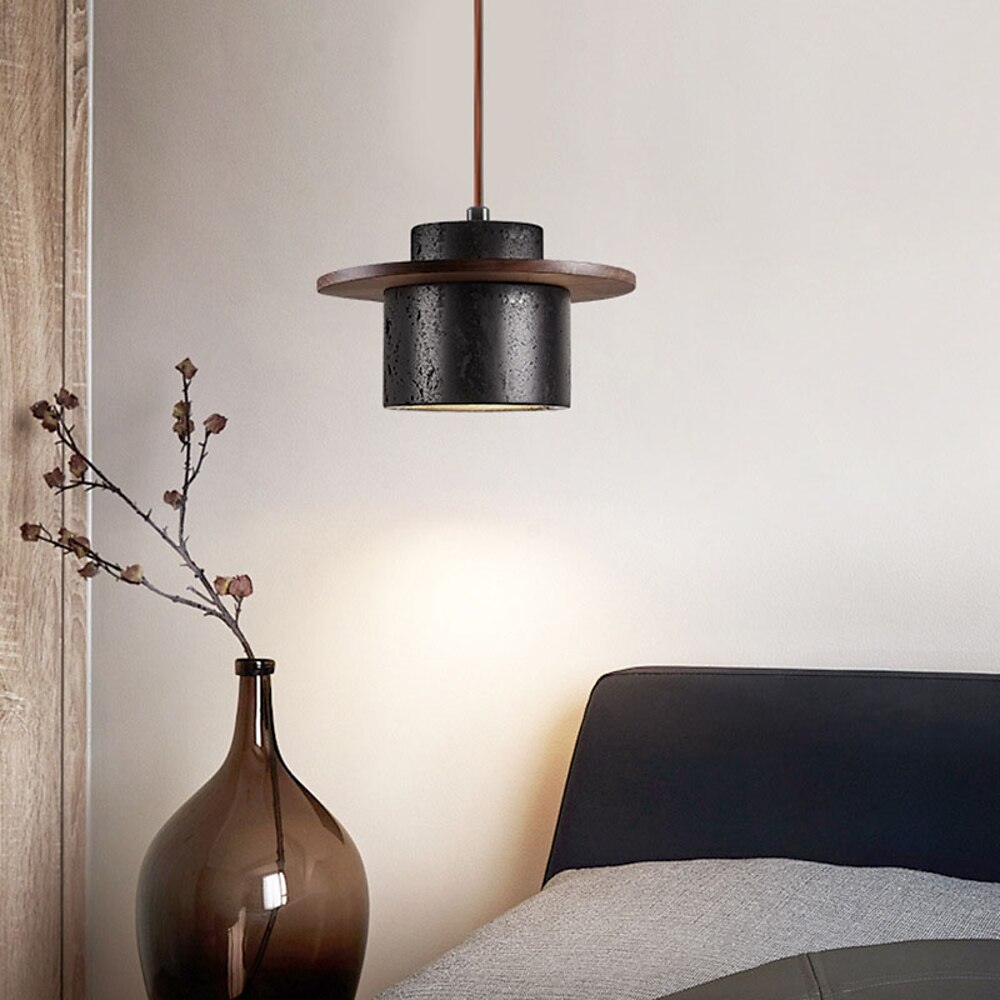 2-flammig 3-flammig 20 cm Einzel-Design Insel-Design Pendelleuchte Holz Stein Lackierte Oberflächen Modern Nordischer Stil 85-265V Lightinthebox