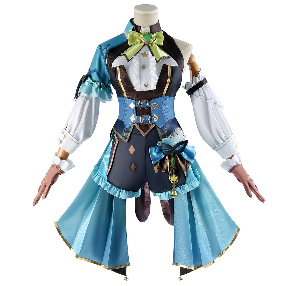 Cosplay Genshin Impact Kirara Cosplay Anime Cosplay Kostüm Cosplay Perücken Cosplay-Anzüge Cosplay Perücken Halloween Maskerade Leistung Party Hemd Hose Ärmel Für Damen Erwachsene Lightinthebox