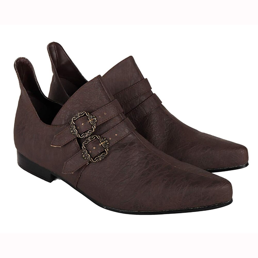 Retro Vintage Mittelalterlich Renaissance Schuhe Herren Damen Unisex Keltisch Seeräuber Halloween Karneval Maskerade Veranstaltung / Fest Maskerade Erwachsene Schuhe Lightinthebox