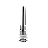 preiswerte Waschbeckenabflussteile-Waschbecken-Abflussstopper aus Messing mit Überlauf-Badezimmerarmatur, Waschbecken-Abtropfgestell