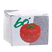 cheap Measuring Tools-Tomato Shaped 60-Minute Kitchen Cooking Mechanical Timer