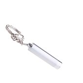 cheap Flashlight Keychains-White Flashlight LED Keychain
