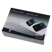 baratos Ferramentas de Medição-mini balança de precisão digital portátil, com bolsa (100g / max 0.01g resolução)