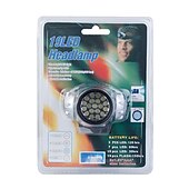 cheap Bike Lights &amp; Reflectors-4-Mode Plastic Headlamp with 19-LED (3xAAA)