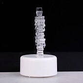 economico 垃圾箱-luce a led rgb affascinante giocattolo a forma di fiocco di neve (3 * AG13)