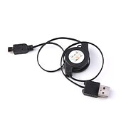 cheap USB Gadgets-Retractable USB A To Mini 5-Pin USB Cable