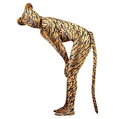 cheap Printing-Patterned Zentai Suits Skin Suit Full Body Suit Animal Monster Anne Takamaki / Panther Carnival Costume Full Body Suit Men&#039;s Women&#039;s Sex Leopard Print Animal Fur Pattern Spandex Lycra Costume for
