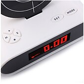 cheap Alarm Clocks-Novelty Laser Gun Target Shooting Digital Alarm Clock (4xAA)