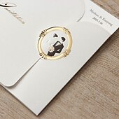 cheap Weddings &amp; Events-Personalized Bride &amp; Groom Wedding Invitation (Set of 50)