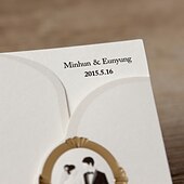 cheap Weddings &amp; Events-Personalized Bride &amp; Groom Wedding Invitation (Set of 50)