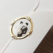 cheap Weddings &amp; Events-Personalized Bride &amp; Groom Wedding Invitation (Set of 50)