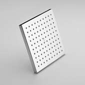 رخيصةأون رأس الدوش-أساسيات 7.9 بوصة رأس دش مطري مستطيل / معاصر رأس دش كروم مصقول