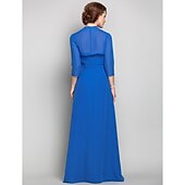 זול חולצות-מושך בכתפיו שיפון אורח חתונה / ערב ערב נשים עיטוף עם וילונות