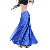 abordables Tenues de danse du ventre-Danse du ventre Femme Entraînement Satin