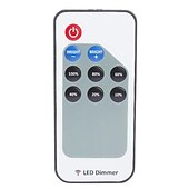 رخيصةأون قواعد ومثبتتات المصابيح-Zdm 1 قطعة 9 مفتاح لاسلكي البسيطة led تحكم باهتة rf التحكم عن ل 5050 3528 لون واحد بقيادة قطاع ضوء dc5-24v 12a