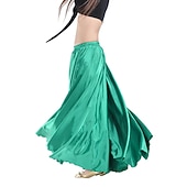 abordables Tenues de danse du ventre-Danse du ventre Femme Entraînement Satin