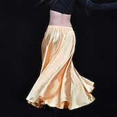abordables Tenues de danse du ventre-Danse du ventre Femme Entraînement Satin