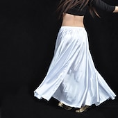 abordables Tenues de danse du ventre-Danse du ventre Femme Entraînement Satin
