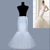 cheap Wedding Slips-Wedding Slips Organza / Lycra Floor-length Mermaid and Trumpet Gown Slip with