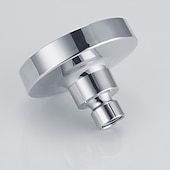 cheap Shower Heads-Round Chrome Plated Shower Top Spray，A Grade ABS Silvery Rainfall Soft Spray Function Rain Shower