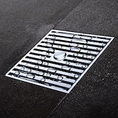 お買い得  排水口用品-ホームドレン 正方形 10cm*10cm コンテンポラリー 真鍮 1個