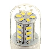 economico Lampadine LED a pannocchia-5 pezzi 3 W LED a pannocchia 450 lm E14 24 Perline LED SMD 5730 Bianco 220-240 V / CE