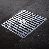 お買い得  排水口用品-ホームドレン 正方形 10cm*10cm コンテンポラリー 真鍮 1個