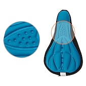 cheap Bikes &amp; Components-Bike Seat Saddle Cover / Cushion Breathable Comfort 3D Pad Silicone Silica Gel Cycling Road Bike Mountain Bike MTB Black Red Blue