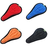 cheap Bikes &amp; Components-Bike Seat Saddle Cover / Cushion Breathable Comfort 3D Pad Silicone Silica Gel Cycling Road Bike Mountain Bike MTB Black Red Blue