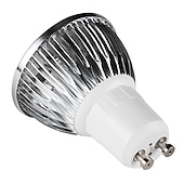 abordables Focos LED-10 Uds 4w gu10 bombilla de luz led foco de copa blanco frío blanco cálido luz natural ac85-265v 40w equivalente halógeno