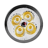 abordables Focos LED-10 Uds 4w gu10 bombilla de luz led foco de copa blanco frío blanco cálido luz natural ac85-265v 40w equivalente halógeno