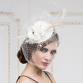 economico Cappelli per feste-Donne Piume Copricapo-Matrimonio Occasioni speciali Fasce Copricapo 1 pezzo