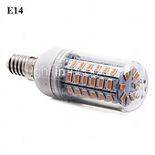 זול נורות תירס לד-5w e14 e27 g9 LED נורה תירס bi pin 56led 5730smd חם קריר לבן 50w לוגן זרקור שווה ערך לנברשת חסכוני באנרגיה AC220-240v