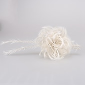 voordelige Hoeden &amp; Hoofdstukken-Edelsteen &amp; Kristal / Vlas fascinators / Helm met Kristal 1 Bruiloft / Speciale gelegenheden  / Feest / Uitgaan Helm
