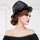 preiswerte Partyhut-Damen Korbwaren Kopfschmuck-Besondere Anlässe / Freizeit Mützen 1 Stück Head circumference 57cm
