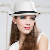 cheap Party Hats-Women&#039;s/Men&#039;s Basketwork Headpiece - Casual/Outdoor Hats 1 Piece