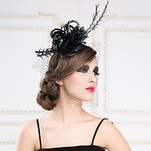 voordelige Hoeden &amp; Hoofdstukken-Edelsteen &amp; Kristal / Vlas fascinators / Helm met Kristal 1 Bruiloft / Speciale gelegenheden  / Feest / Uitgaan Helm