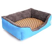 baratos Camas &amp; Cobertores para Cães-Gato Cachorro Colchão Camas Cama Cobertores Sólido Prova-de-Água Fofo Tecido Algodão para cães e gatos grandes, médios pequenos