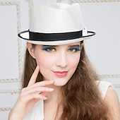 cheap Party Hats-Women&#039;s/Men&#039;s Basketwork Headpiece - Casual/Outdoor Hats 1 Piece