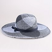 abordables Sombreros de fiesta-Mujer Cestería Celada-Casual / Al Aire Libre Sombreros 1 Pieza