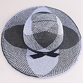 abordables Sombreros de fiesta-Mujer Cestería Celada-Casual / Al Aire Libre Sombreros 1 Pieza